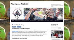 Desktop Screenshot of powerzoneacademy.com